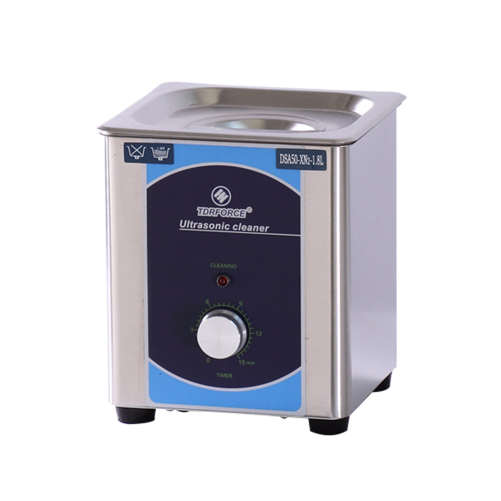 Ultrasonic Cleaner 40KHz TDRFORCE Model TDR-XN50-1 with 1.8L Tank  VS Elma EP10 from China Best Factory