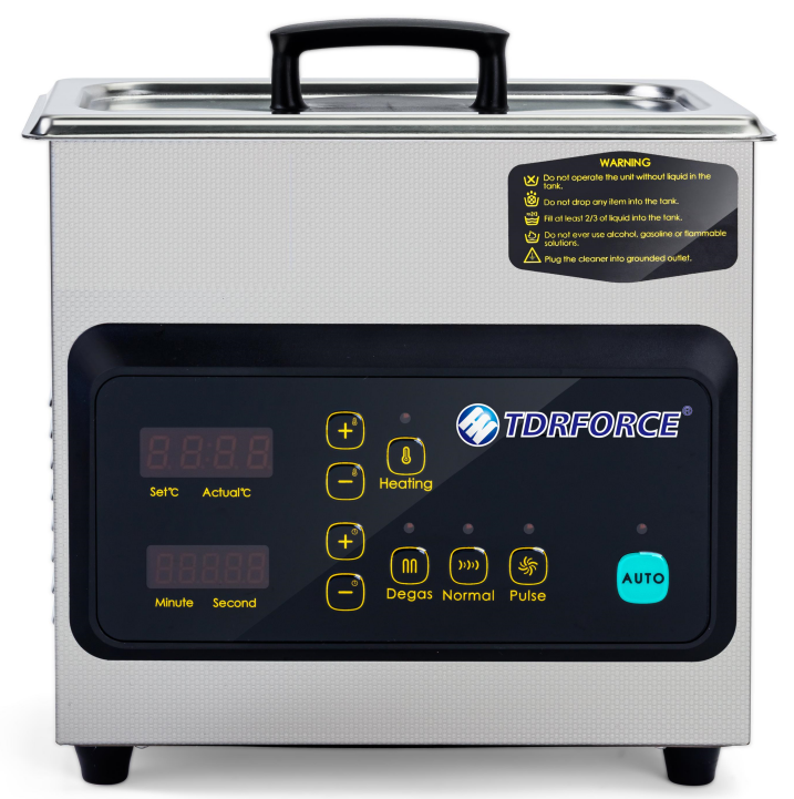 Ultrasonic Cleaner Model TDR-X60 2L Direct from China TDRFORCE Factory or Manufacturer