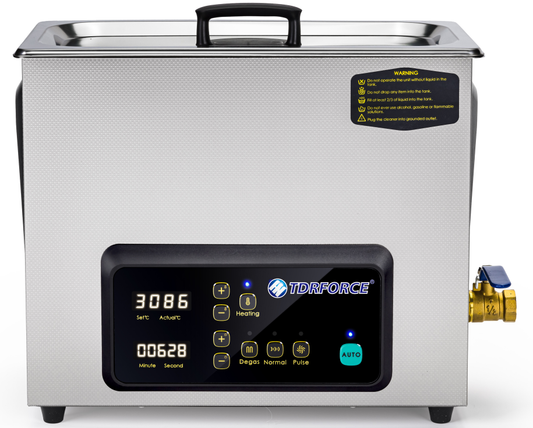 Ultrasonic Cleaner Model TDR-X180-2  6L Direct from China TDRFORCE Factory or Manufacturer